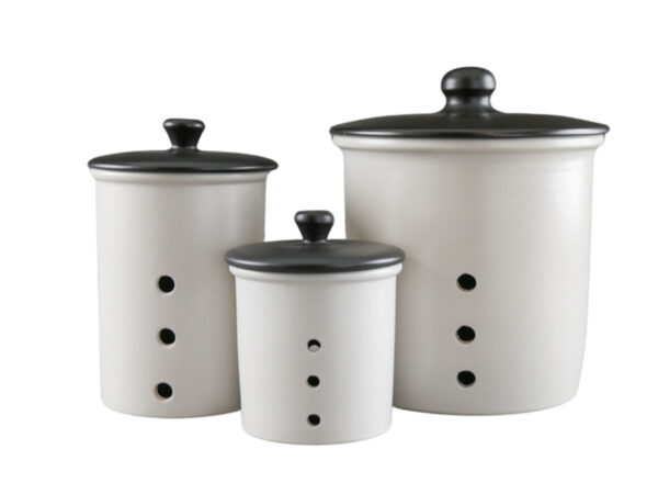 3er Set Vorratsdosen "Elfe-Nero" (1863)