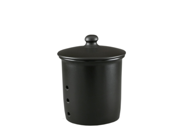 Kartoffel/ Zwiebel Vorratsdose "Nero" 3,0 Liter, schwarz