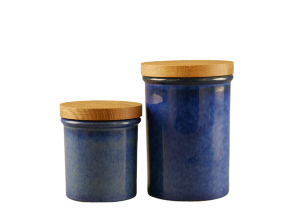 Kaffee/ Tee Vorratsdosenset "Lapis", blau